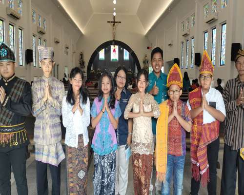 MISA PESTA NAMA SANTO MIKAEL, PELINDUNG SEKOLAH